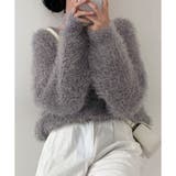 Vネックシャギーニットカーディガン | me Jane | 詳細画像6