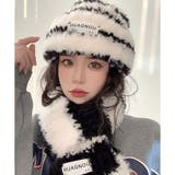 ボーダーボアニット帽 | me Jane | 詳細画像2