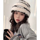 ボーダーボアニット帽 | me Jane | 詳細画像5