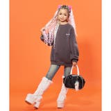 【HELLO KITTY×meJane】裏起毛バックプリントBIGトレーナー | me Jane | 詳細画像13