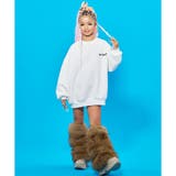 【HELLO KITTY×meJane】裏起毛バックプリントBIGトレーナー | me Jane | 詳細画像3