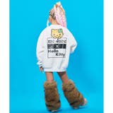 【HELLO KITTY×meJane】裏起毛バックプリントBIGトレーナー | me Jane | 詳細画像4