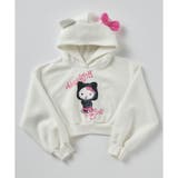 【HELLO KITTY×meJane】裏起毛ショート丈リボン付きパーカー | me Jane | 詳細画像21