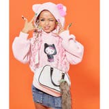 【HELLO KITTY×meJane】裏起毛ショート丈リボン付きパーカー | me Jane | 詳細画像7