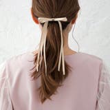 リボン ポニーフック フック ピン カフ ヘアアクセサリー おしゃれ 春 | Melody　Accessory | 詳細画像4 