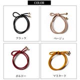 ヘアゴム カラー 結び目 | Melody Accessory | 詳細画像3