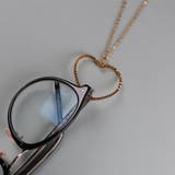 グラスホルダー ハートネックレス メガネチェーン | Melody　Accessory | 詳細画像2 