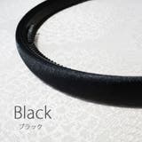 ブラック | カチューシャ 痛くない ノンストレス | Melody Accessory