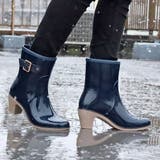 6cmチャンキーヒールレインブーツ ☆3551 | LibertyDoll | 詳細画像7