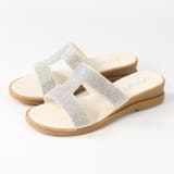 シルバー | セットアップ ワンピース パーティー ラインストーンサンダル ☆3720 | LibertyDoll