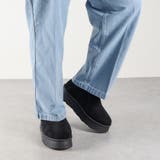 4cmソール ボア 裏起毛 厚底ファースリッポン ☆6360 | LibertyDoll | 詳細画像2 