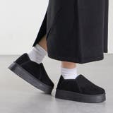 4cmソール ボア 裏起毛 厚底ファースリッポン ☆6360 | LibertyDoll | 詳細画像5 