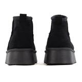 4cmソール ボア 裏起毛 厚底ショートファーブーツ ☆6362 | LibertyDoll | 詳細画像13 