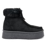 4.5cmヒール 裏起毛 ボア 厚底ファーブーツ ☆6368 | LibertyDoll | 詳細画像10 