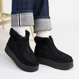 4.5cmヒール 裏起毛 ボア 厚底ファーブーツ ☆6368 | LibertyDoll | 詳細画像5 