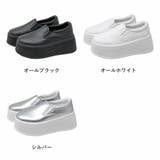 レディース メンズ ストリート セットアップ 厚底スリッポン ☆6399 | LibertyDoll | 詳細画像11