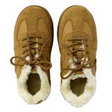 4.5cmヒール 裏起毛 ボア 厚底コンビファースニーカー ☆6410 | LibertyDoll | 詳細画像9 