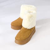 4.5cmヒール 厚底ファーカバーブーツ ☆6416 | LibertyDoll | 詳細画像5 