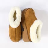 6cmヒール 裏起毛 ボア ファー 厚底ムートンスリッポン ☆6420 | LibertyDoll | 詳細画像3 