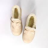 6cmヒール 裏起毛 ボア ファー 厚底 ベルトムートンスリッポン ☆6421 | LibertyDoll | 詳細画像4 