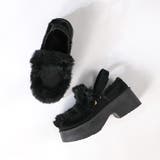 6cmヒール 裏起毛 ボア バックベルトファースリッポン ☆6423 | LibertyDoll | 詳細画像5 