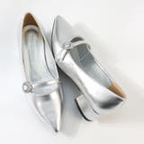 シルバー | 3.5cmヒール ワンピース オフィス パーティー パンプス ☆1028 | LibertyDoll