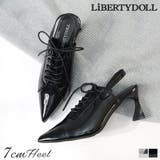 7cmヒール ワンピース オフィス パーティー パンプス ☆1034 | LibertyDoll | 詳細画像1