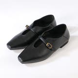 オフィス フォーマル Uカットベルトスクエア２WAYパンプス ☆1037 | LibertyDoll | 詳細画像2 