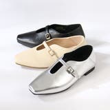 オフィス フォーマル Uカットベルトスクエア２WAYパンプス ☆1037 | LibertyDoll | 詳細画像6 