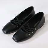 ブラックPU | オフィス フォーマル クロスゴム３ホールパンプス ☆1042 | LibertyDoll