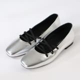 シルバー | オフィス フォーマル クロスゴム３ホールパンプス ☆1042 | LibertyDoll