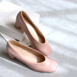 スクエアトゥ5cmチャンキーヒールパンプス ☆1136 | LibertyDoll | 詳細画像24