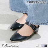 3.5cmヒールミュールパンプス☆1156 | LibertyDoll | 詳細画像1 
