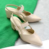 ベージュ | 6cmヒール 歩きやすい 履きやすい | LibertyDoll