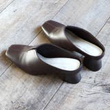 スクエアトゥ5.5cmチャンキーヒールミュール ☆1163 | LibertyDoll | 詳細画像4