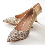 ゴールド | 7.5cmヒール ワンピース オフィス パーティー ヒールパンプス ☆1209 | LibertyDoll