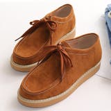 ブラウン | 2.5cmヒール モカシンシューズ ☆3047 | LibertyDoll