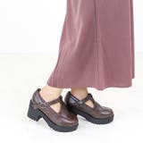 ダークブラウン | 8cmヒール オフィスカジュアル ワンピース | LibertyDoll