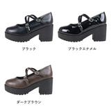 厚底クロスストラップパンプス154-3061 | LibertyDoll | 詳細画像14 