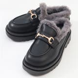 ブラック | 5cmヒール ワンピース セットアップ ビットローファーサンダル ☆3063 | LibertyDoll