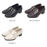 3cmヒール オフィス フォーマル スクエアビットローファー ☆3070 | LibertyDoll | 詳細画像11 