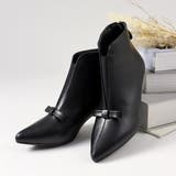 5.5cmヒール オフィス フォーマル Vカットブーティ ☆3615 | LibertyDoll | 詳細画像5 