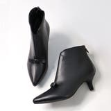 5.5cmヒール オフィス フォーマル Vカットブーティ ☆3615 | LibertyDoll | 詳細画像6 