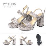 9.2cm厚底脚長ストームバックストラップサンダル ☆4106 | LibertyDoll | 詳細画像5