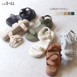 超軽量 5cmソール厚底スポーツサンダル ☆4116 | LibertyDoll | 詳細画像1