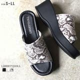 超軽量ソール 厚底ストレッチサンダル ☆4130 | LibertyDoll | 詳細画像1