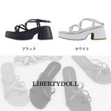 厚底クロスストラップサンダル ☆4154 | LibertyDoll | 詳細画像21