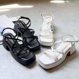 厚底クロスストラップサンダル ☆4154 | LibertyDoll | 詳細画像2