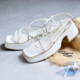 厚底クロスストラップサンダル ☆4154 | LibertyDoll | 詳細画像11