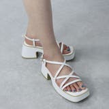 厚底クロスストラップサンダル ☆4154 | LibertyDoll | 詳細画像12